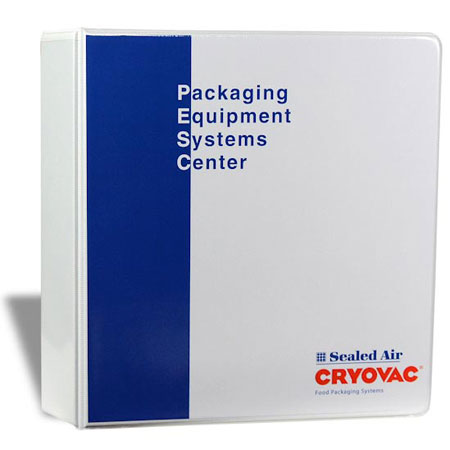 Cryovac entrapment binder — front view