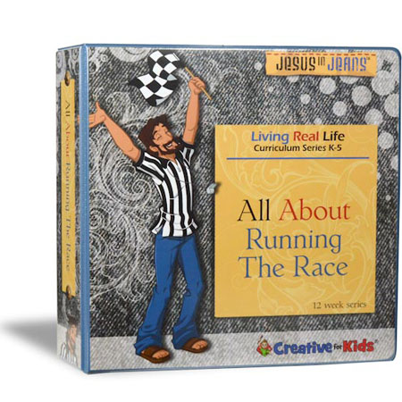 Jesus in Jeans entrapment binder — front view