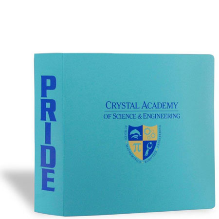 Azure matte poly binder