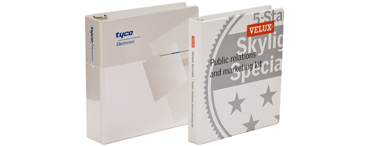 Custom vinyl binders